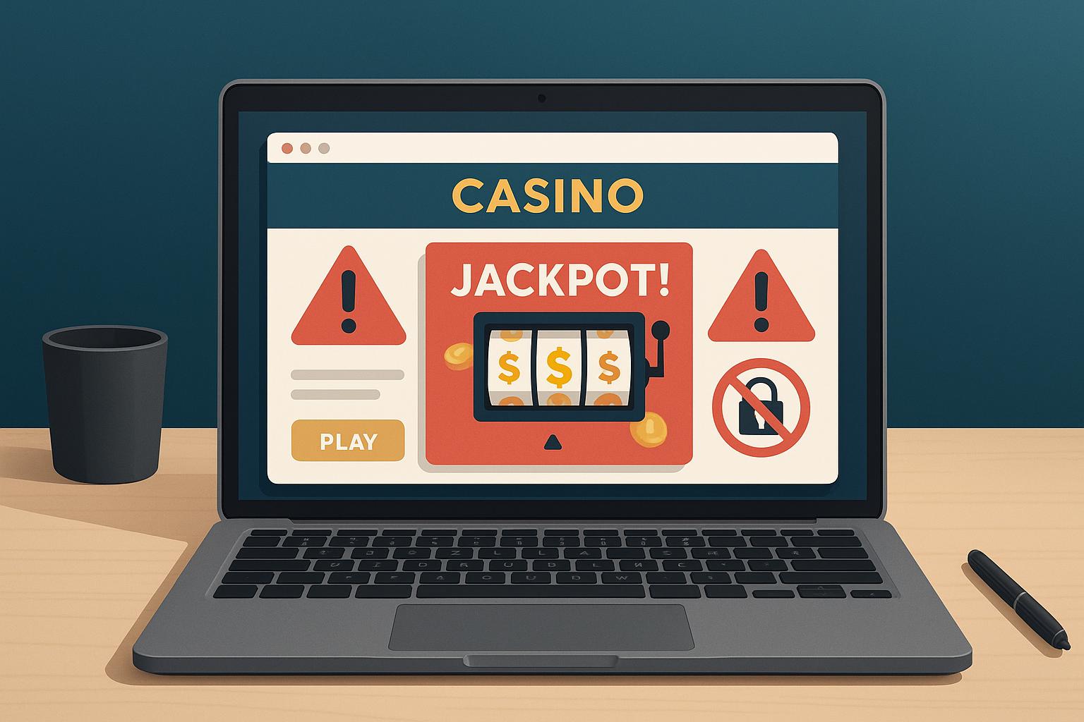 5 Sinais de Cassinos Online Fraudulentos